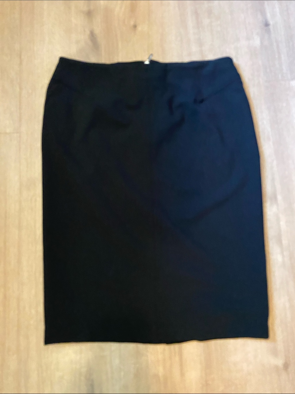 White House Black Market Classic Black Pencil Skirt Size 10 Minimalist Corporate